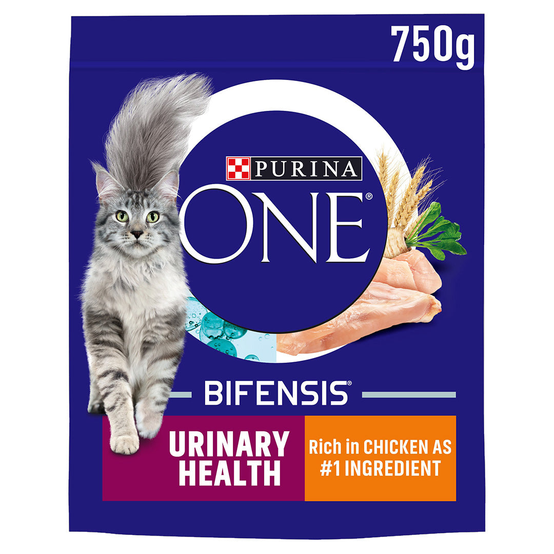 Purina ONE Adult Urinary Care Chicken Dry Cat Food 750g