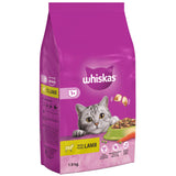 Whiskas 1+ Adult with Lamb Dry Cat Food 1.9kg