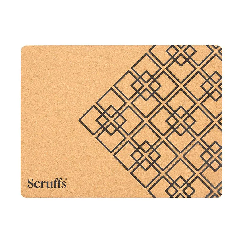 Scruffs Cork Pet Placemat Diamond