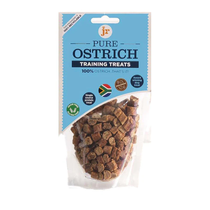 JR Pet Pure Training Treats Ostrich 85g