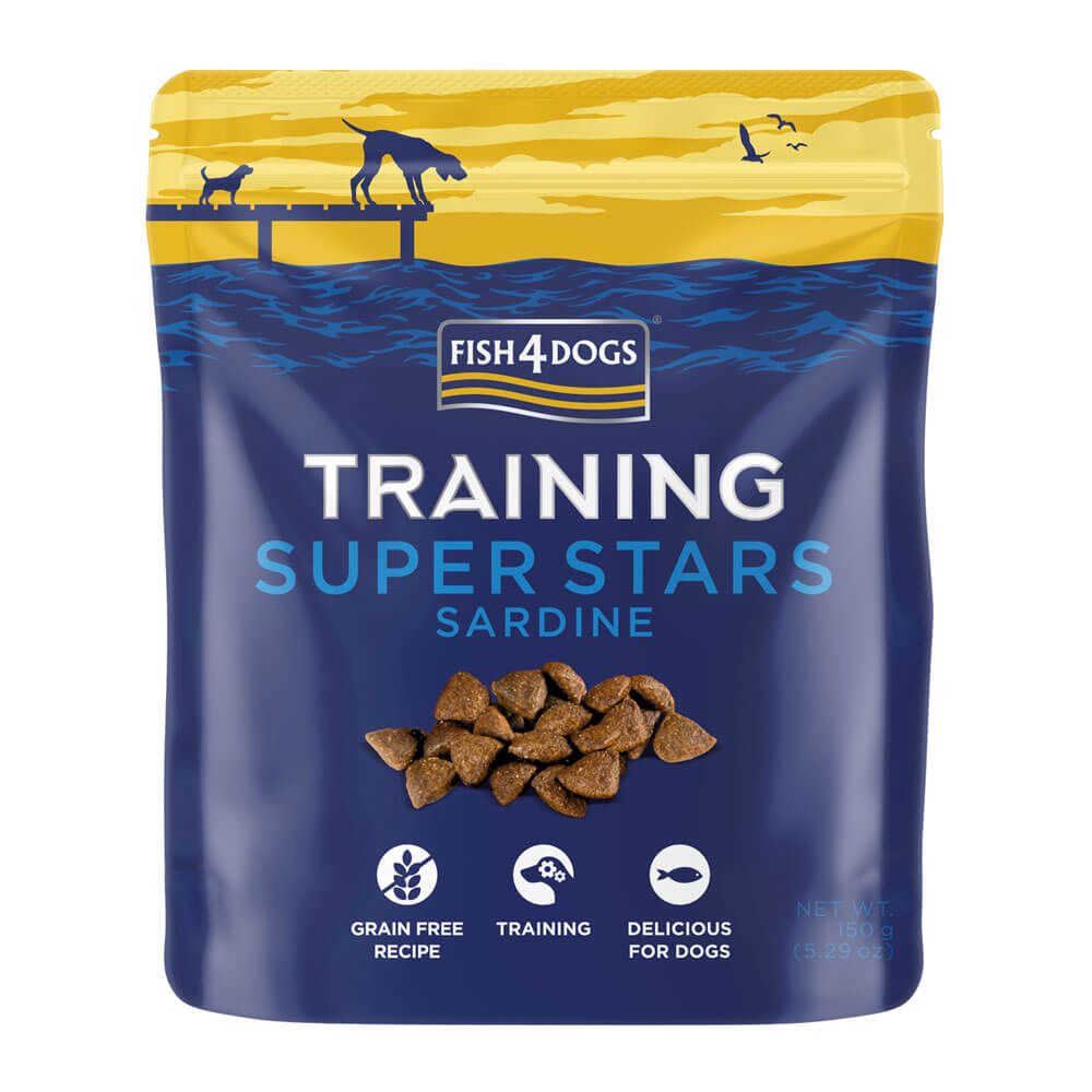 Fish 4 Dogs - Training Super Stars Sardine 150g