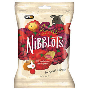 VETIQ Small Animal Nibblots- Berry 30g