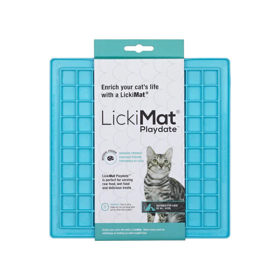 Lickimat Cat Playdate Turquoise