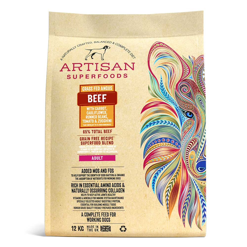 Artisan Adult Beef With Superfood Blend 12kg