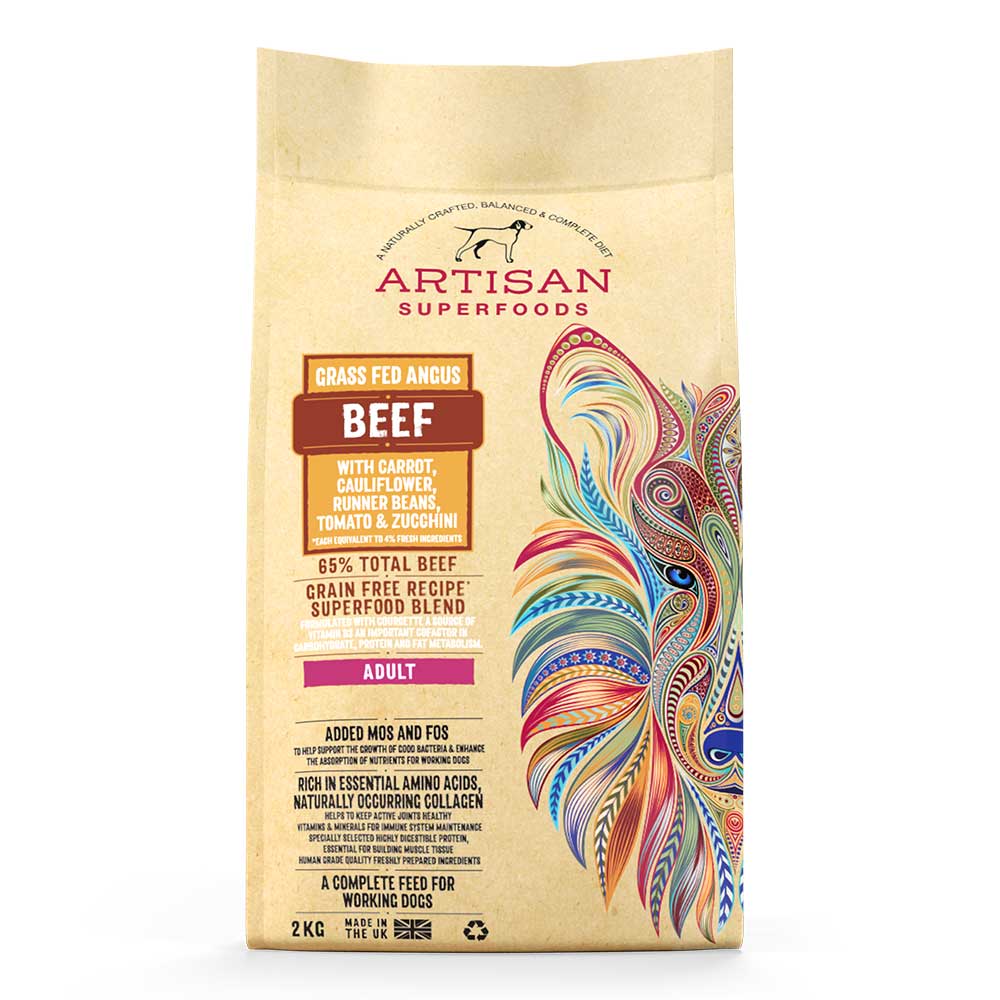 Artisan Adult Beef With Superfood Blend 2kg