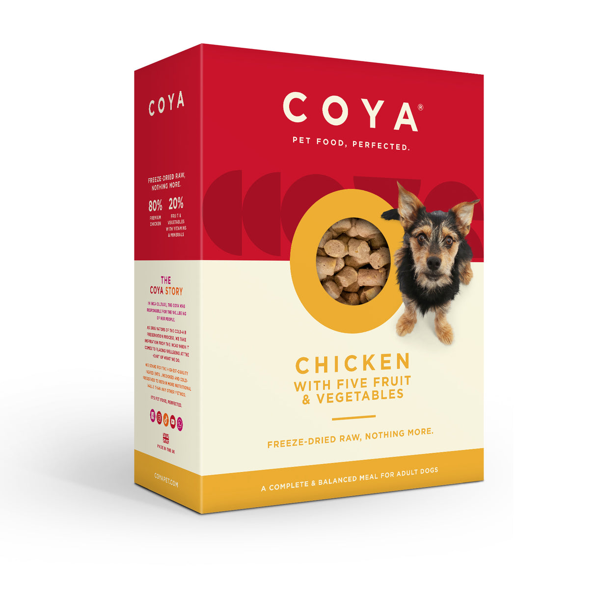 Coya Adult Dog Freeze Dried Chicken 750g