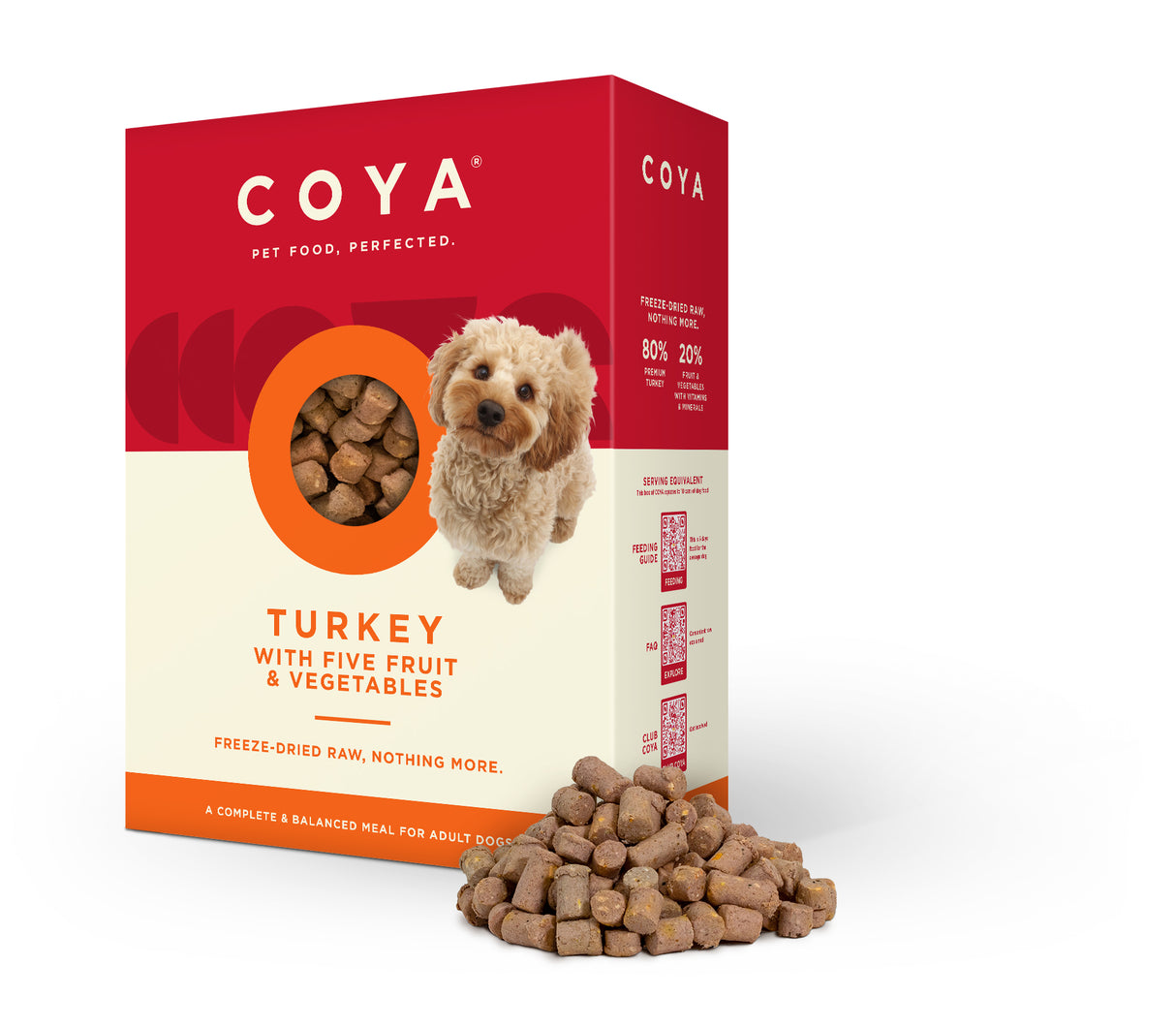 Coya Adult Dog Freeze Dried Turkey 750g