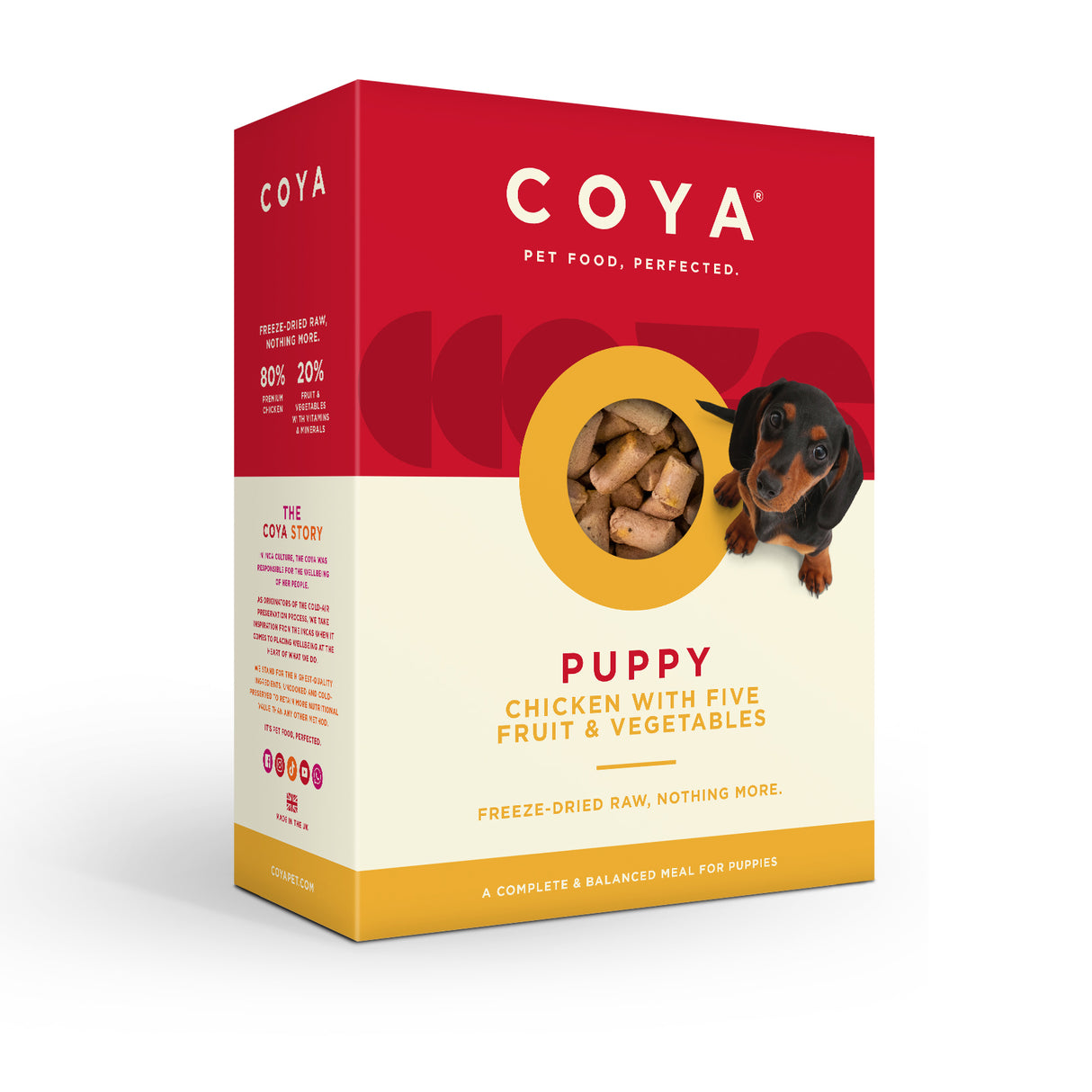 Coya Puppy Dog Freeze Dried Chicken 750g