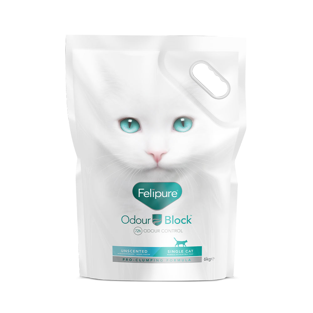 Felipure Single Cat Unscented Litter 12kg