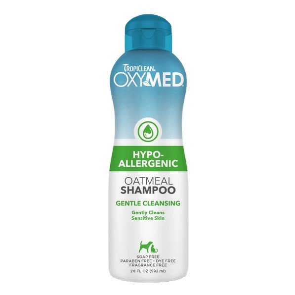 Tropiclean OxyMed Hypo-Allergenic Oatmeal Shampoo 592ml