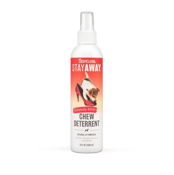 Tropiclean Stay Away Chew Deterrent Spray 236ml