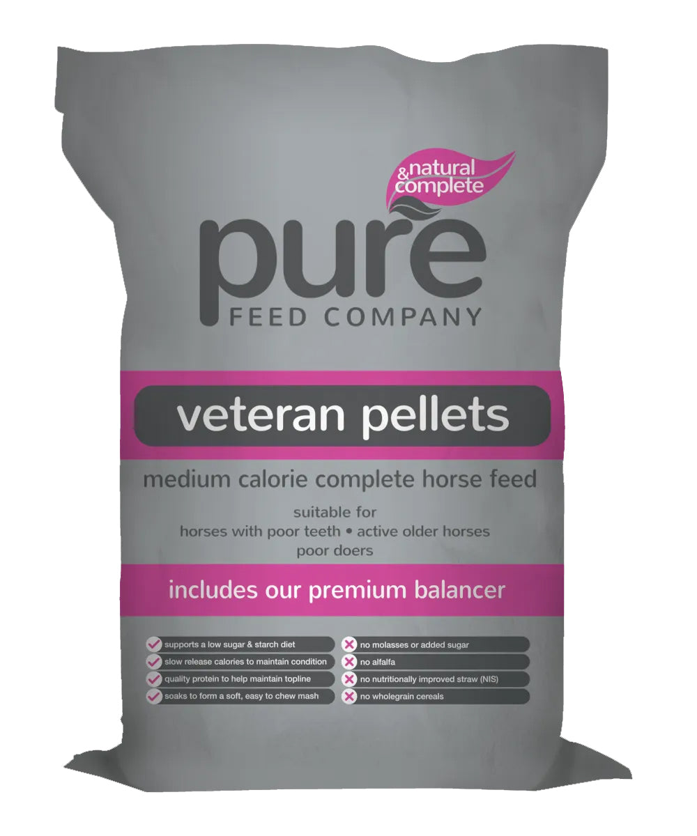 Pure Feed Company Veteran Pellets 15kg