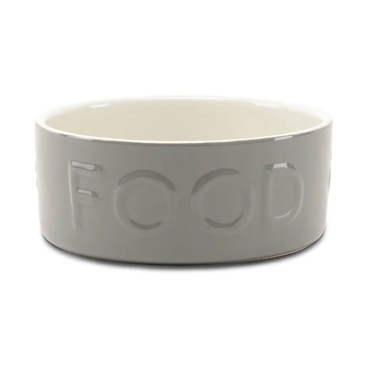 Scruffs Classic Food Bowl 25cm Grey