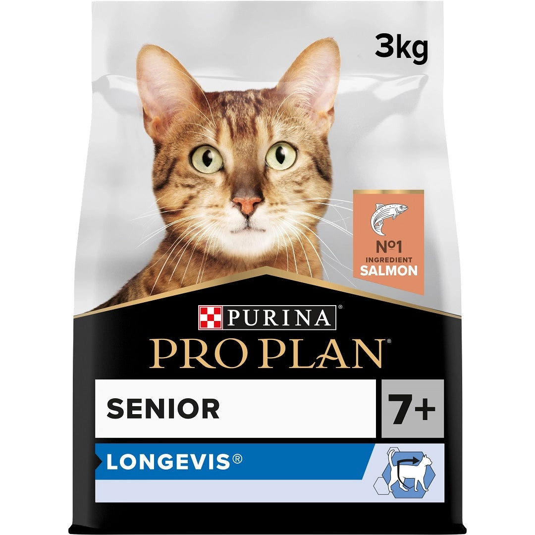 Pro Plan Cat - Senior 7+ LONGEVIS Salmon 3kg