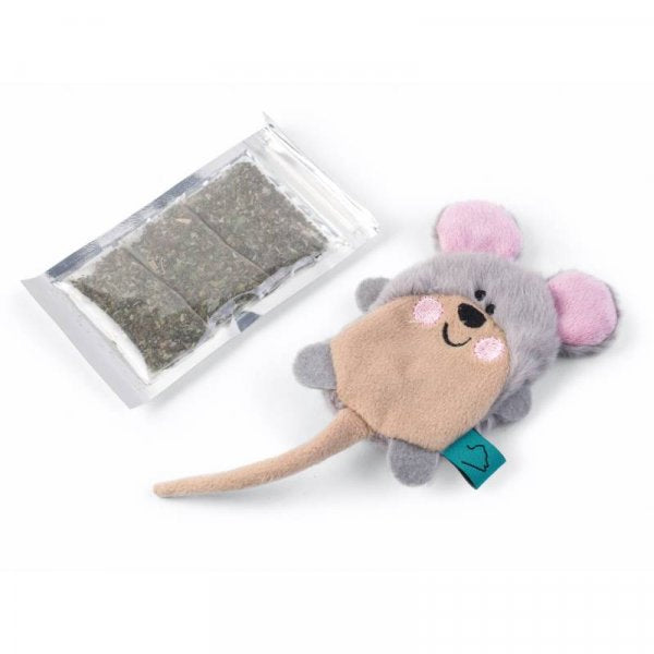 Zoon Nip-It Refillable Catnip Mouse