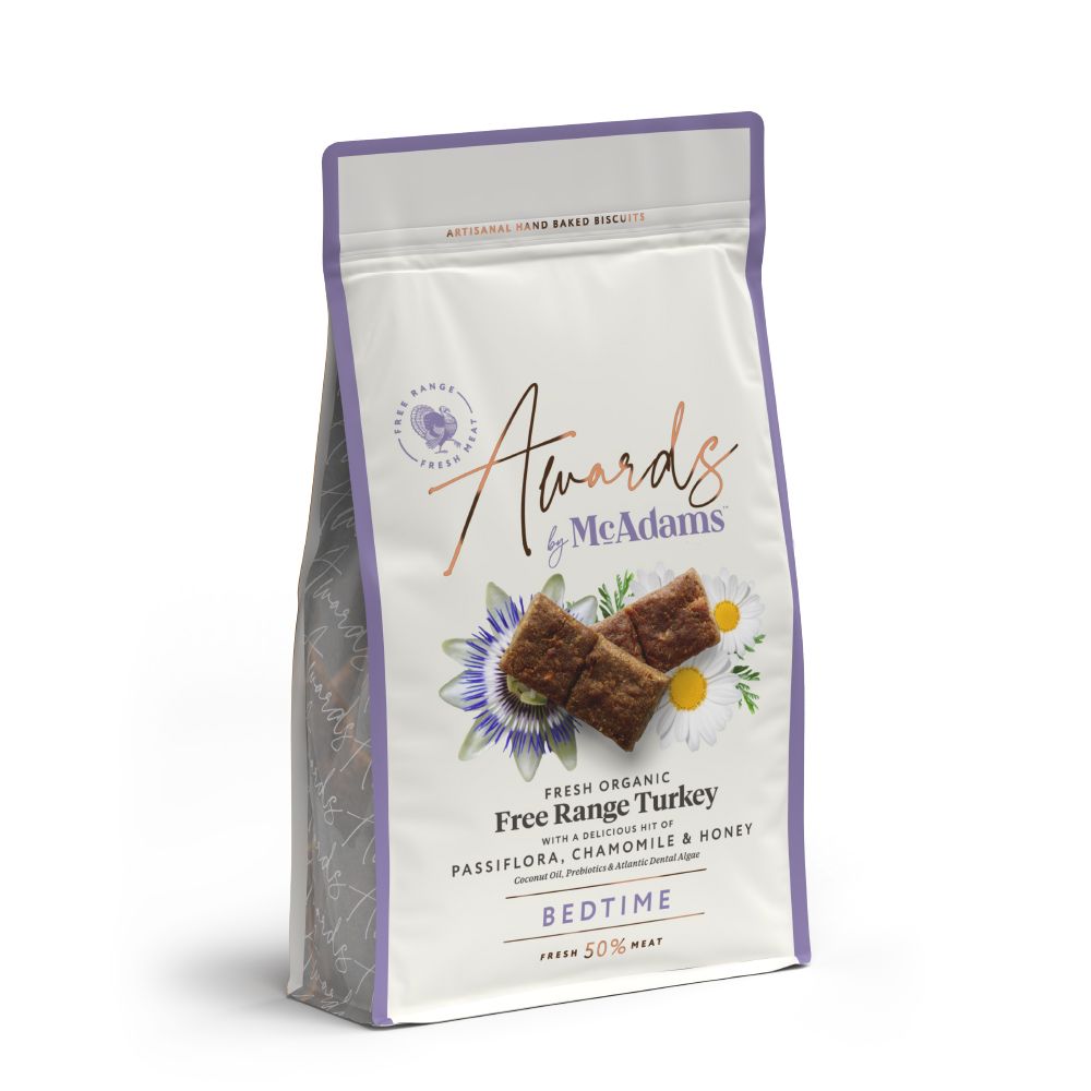 McAdams Awards Bedtime Treats Turkey With Passiflora, Chamomile & Honey 150g