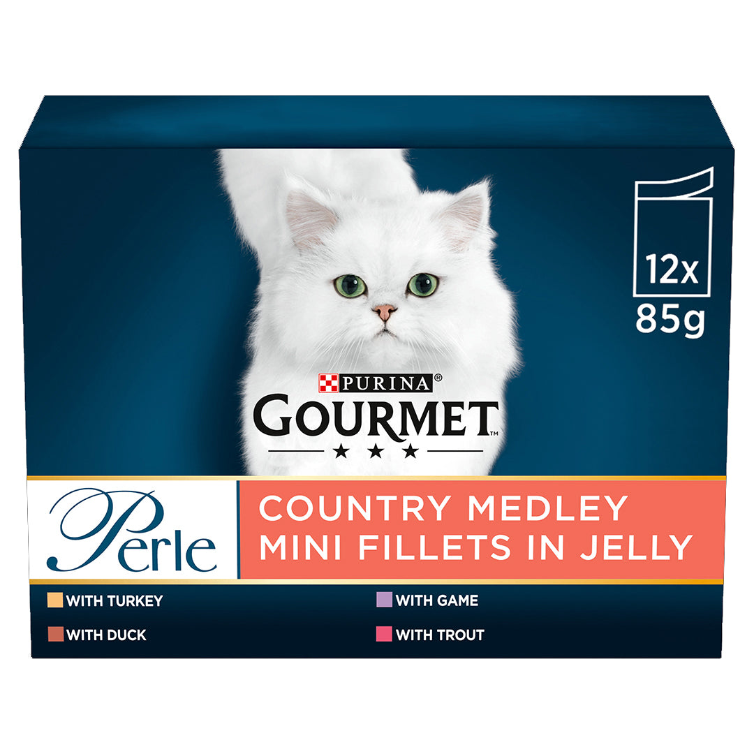 Gourmet Perle Country Medley Mini Fillets In Jelly 12x85g