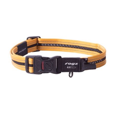 Rogz AirTech Classic Collar Burnt Ochre 34-56cm L