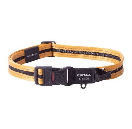 Rogz AirTech Classic Collar Burnt Ochre 43-70cm XL