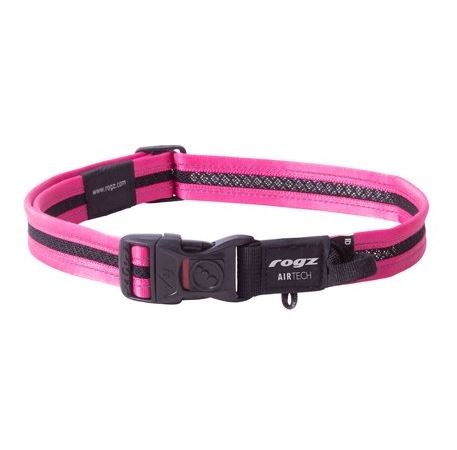 Rogz AirTech Classic Collar Sunset Pink 43-70cm XL