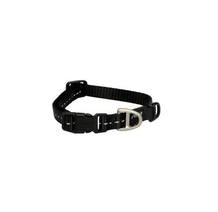 Rogz Classic Collar Black Small 20-31cm