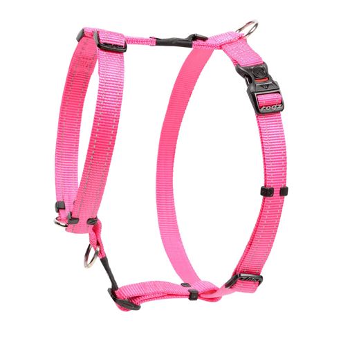 Rogz Classic Harness Pink Large 45-75cm