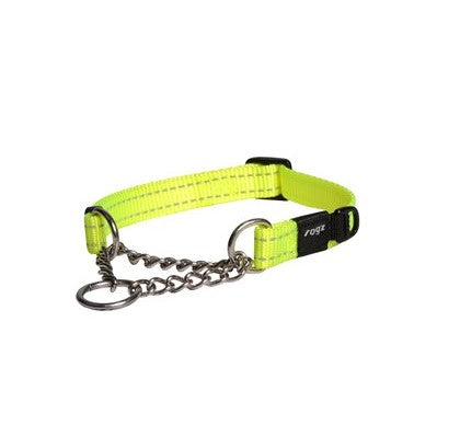 Rogz Control Chain Collar Dayglo Medium 31-45cm