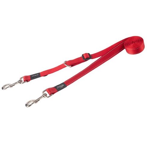 Rogz Control Multi Lead Red XL 2m x 25mm