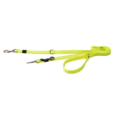 Rogz Multi Lead Dayglo Medium 1.8m x 16mm