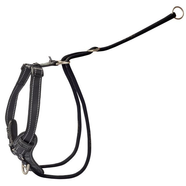 Rogz Stop Pull Harness XL Black 60-100cm