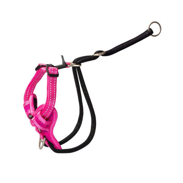 Rogz Stop Pull Harness Medium Pink 32-52cm