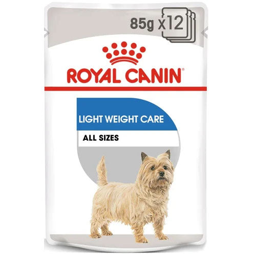 Royal Canin Dog - Pouch Box Light Weight Care In Loaf 12x85g