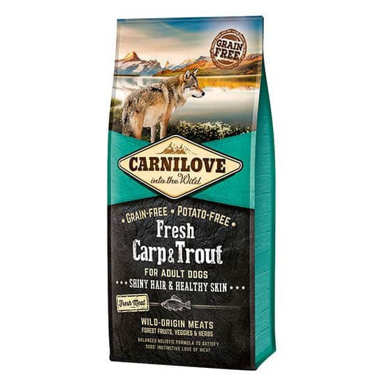 Carnilove Dog - Fresh Carp & Trout Adult 12kg