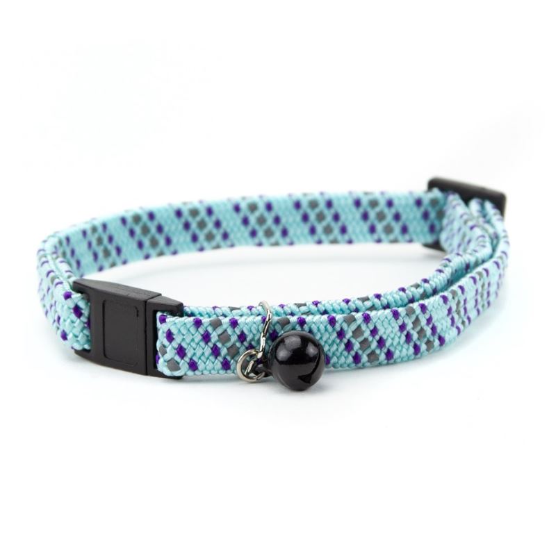 Great & Small Reflective Blue Cat Collar