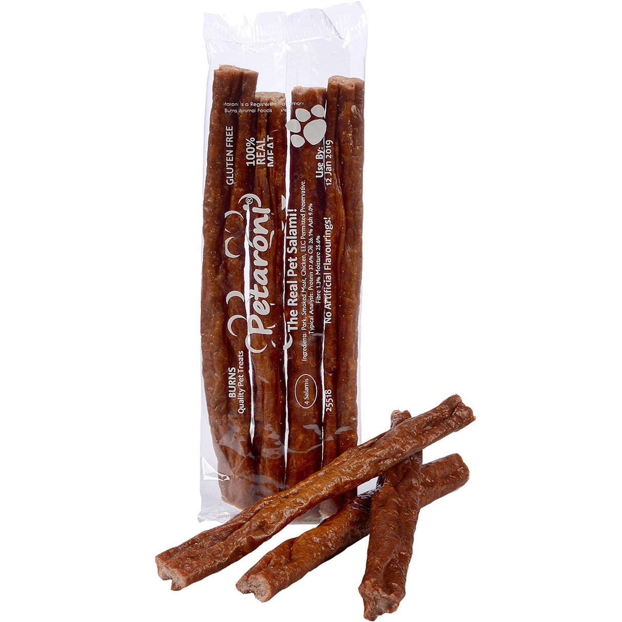 D Burns Petaroni Salami Sticks 4 Pack