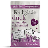 Forthglade Duck Grain Free Cold Pressed Natural Dry Dog Food 6kg