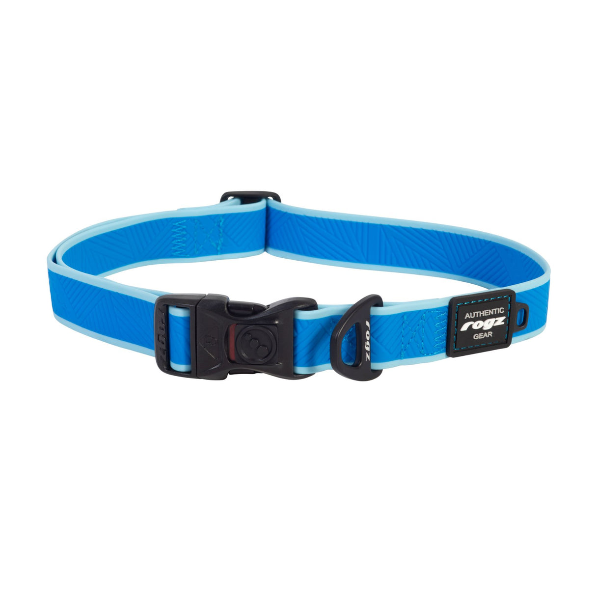 Rogz Amphibian Classic Collar Blue 43-70cm XL