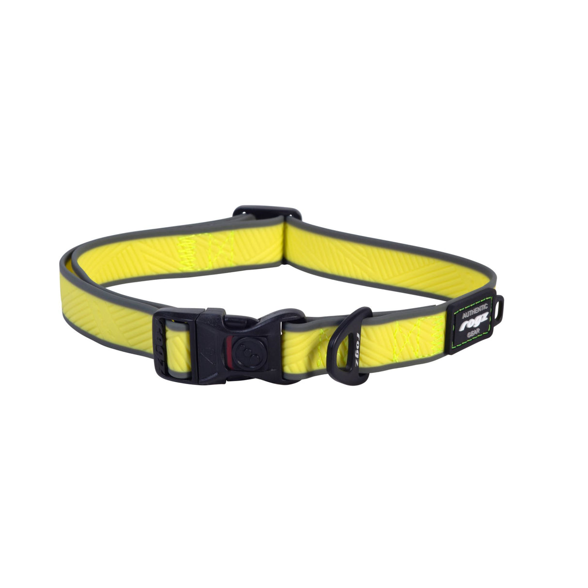 Rogz Amphibian Classic Collar Dayglo 34-56cm Large