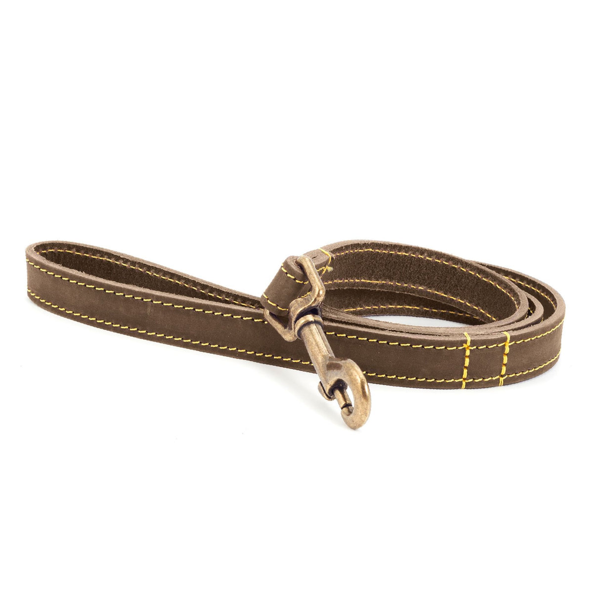 Ancol Timberwolf Leather Lead Sable 1mx19mm