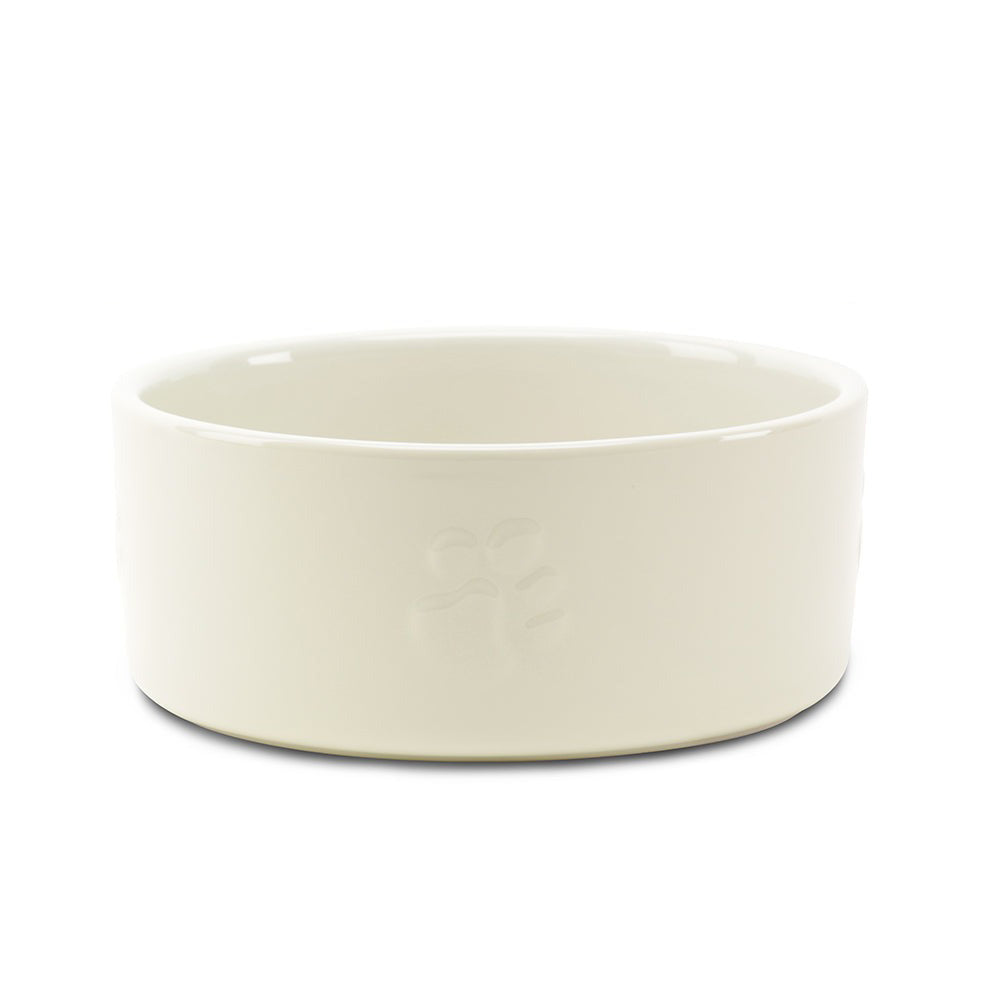 Scruffs Icon Food Bowl 19cm Cream