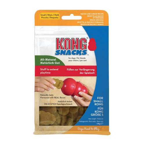 KONG Snacks Dog Treats Bacon & Cheese Small 198g