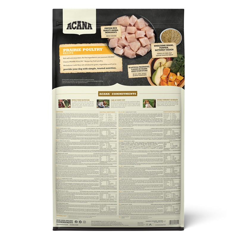 Acana Dog - Classics Prairie Poultry 9.7kg