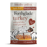 Forthglade Turkey Grain Free Cold Pressed Natural Dry Dog Food - For Small Dogs 2kg