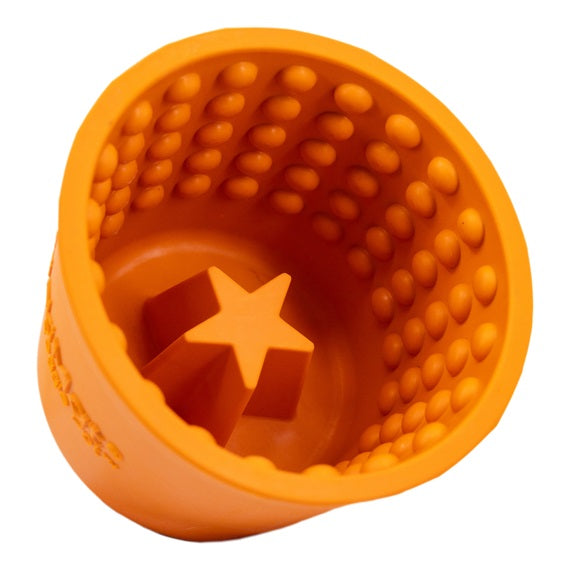 LickiMat Yoggie Pot Orange