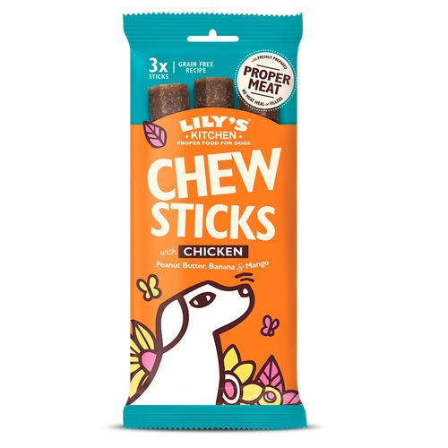 Lily's Kitchen Dog Chew Sticks Chicken 120g