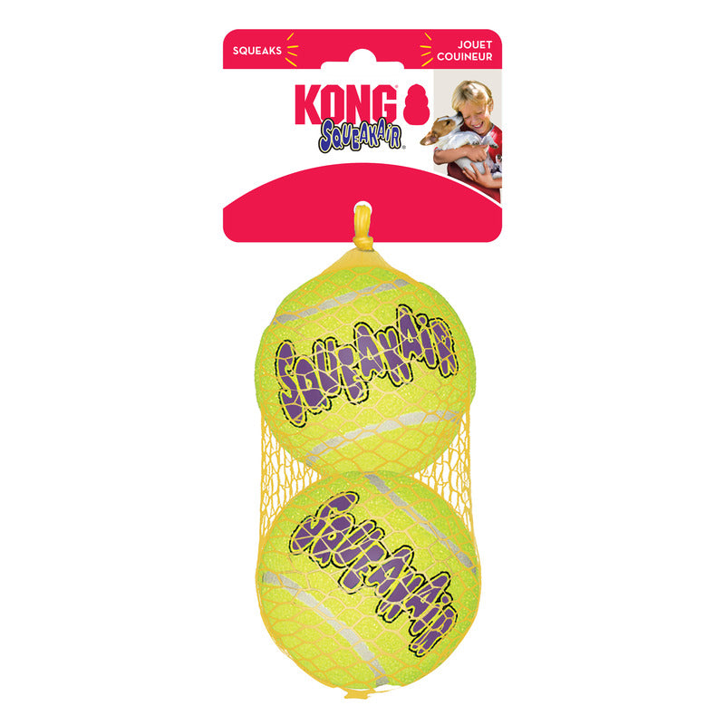 KONG SqueakAir Ball 2 Pack Large