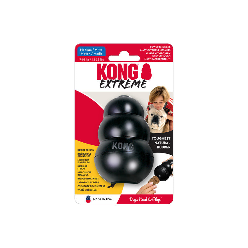 KONG Extreme Black Medium