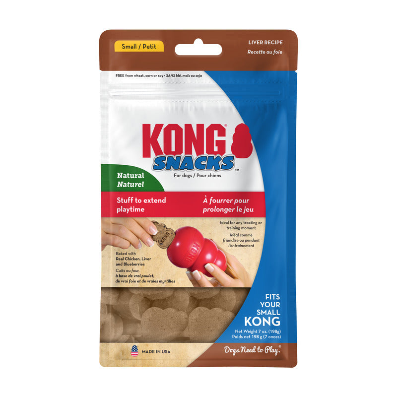 KONG Snacks Dog Treats Liver Snacks Small 198g