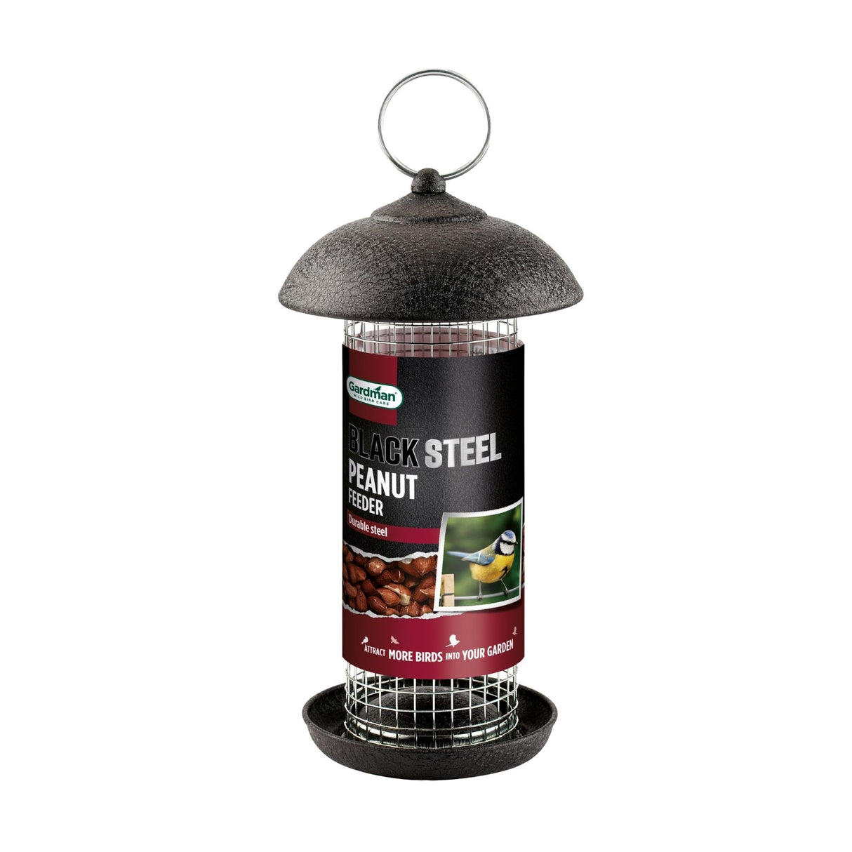 Gardman Black Steel Peanut Feeder