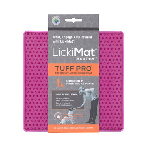 Lickimat Soother Tuff Pro Pink